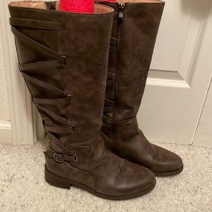Journee Carle style boots 8 extra wide calf